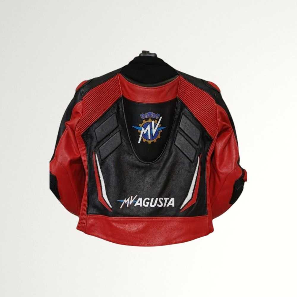 Augusta Sports Wear × Leather Jacket × Racing Aug… - image 2