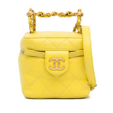 Chanel Vanity leather bag