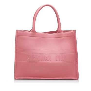 Dior Book Tote leather tote