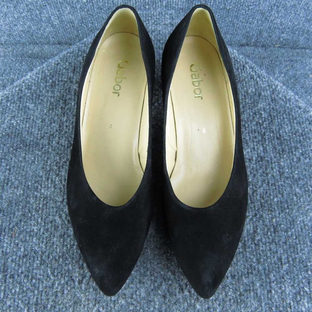 Gabor Women Pump Heel Shoes Size 6.5 Medium Black… - image 3