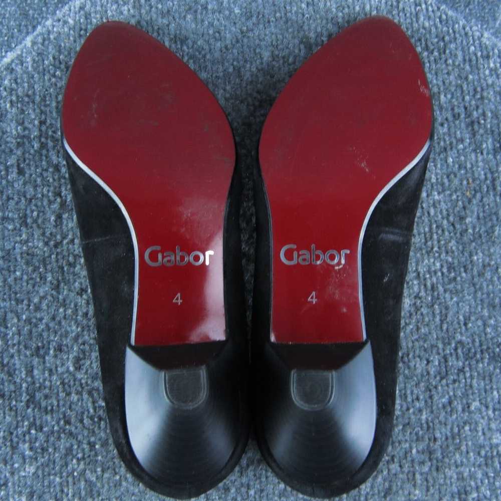 Gabor Women Pump Heel Shoes Size 6.5 Medium Black… - image 7