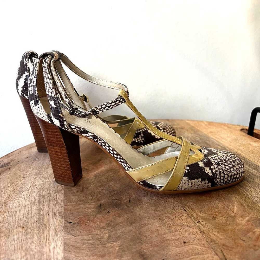 Franco Sarto snakeskin heels - image 1