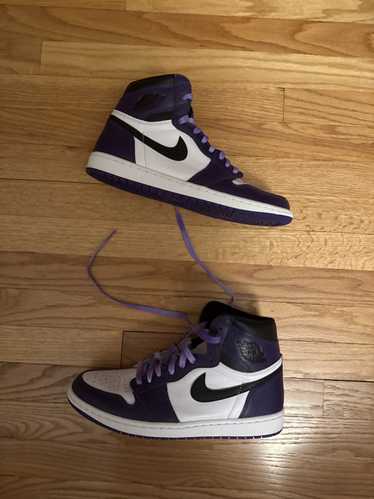 Jordan Brand × Nike Jordan 1 Court Purple 2.0 Sz11