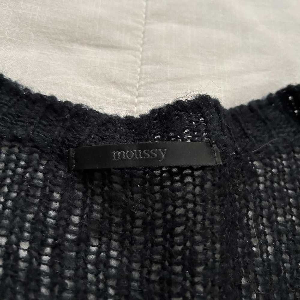 Moussy Moussy Black & metallic grey print striped… - image 3