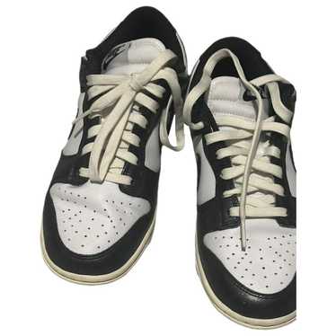 Nike SB Dunk leather trainers