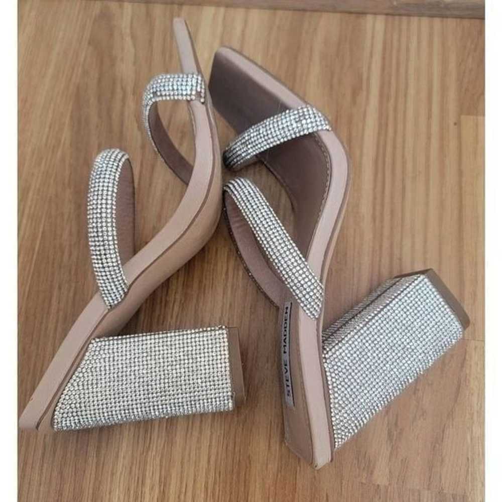 Steve Madden Rhinestone Heels 6.5 - image 3