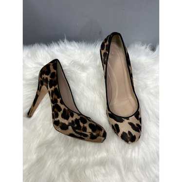 J. Crew Collection Pia Calf Hair Animal Print Pump