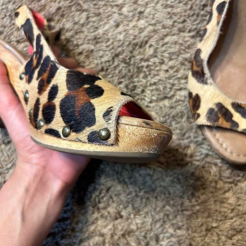 Animal Print Fur Heels by Boden! - image 5