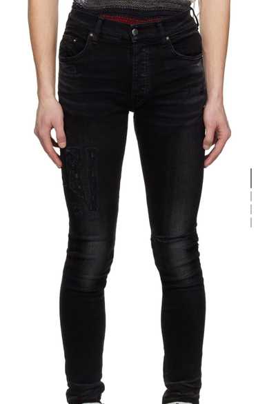 Amiri Amir Black Distressed Jeans