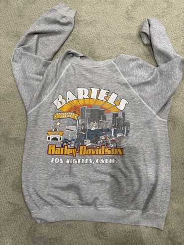 Vintage VINTAGE HARLEY DAVIDSON THIN SWEATSHIRT