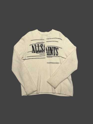 Allsaints All Saints Cream Wool Sweater.