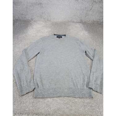 Bonobos Small Slim Fit Mens Gray Knit Crew Neck Bo