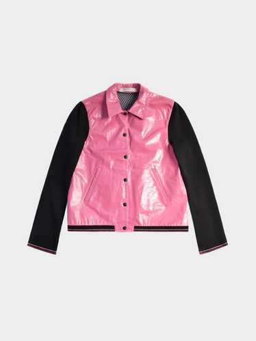 Miu Miu SS 2000 Runway Pink Patent Leather Jacket