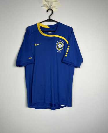 Nike × Soccer Jersey × Vintage Nike Brazil 2006/20