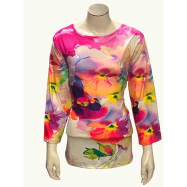 Other CCC Floral Pullover Watercolor Art Long Slee