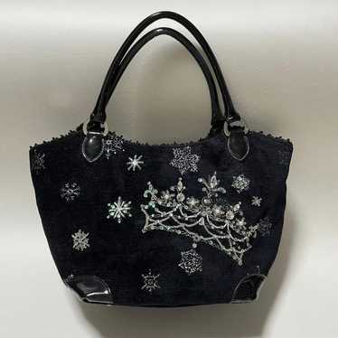 Think Bee! Tiara Tote Bag - Black