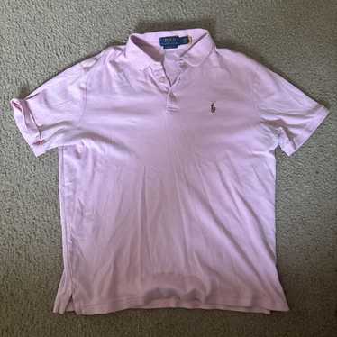 Polo Ralph Lauren Mens Pink Polo Ralph Lauren Medi