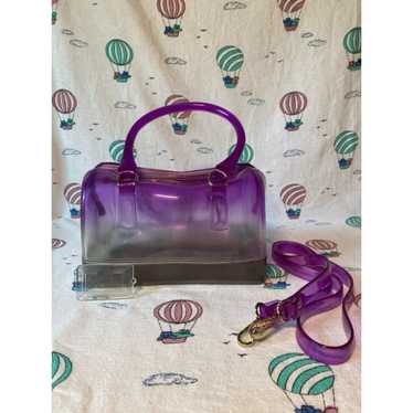 Furla Translucent Purple Candy Bag Mini Hand Bag