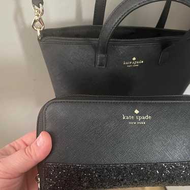 Kate Spade Ina Greta Court Satchel with matching w