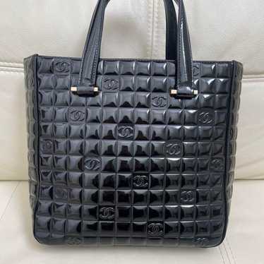 CHANEL Chocolate Bar Handbag Black