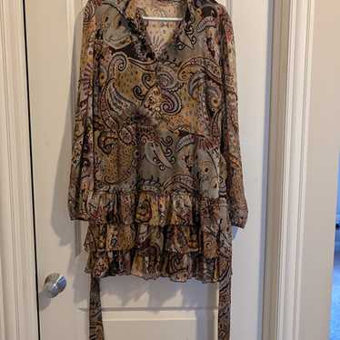 Zara Printed Short Dress size XL