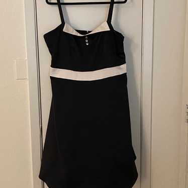 Torrid black and white sundress