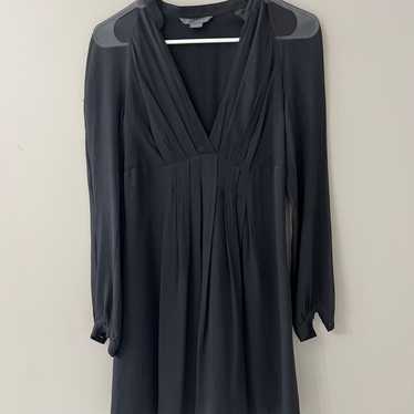 Armani Exchange sheer black dress