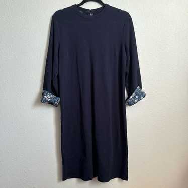 Large Navy Blue Talbots dress, Nautical