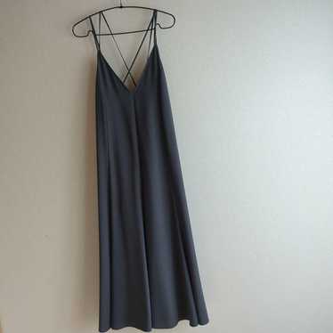 Natural Beauty Basic Dark Gray V-Neck Camisole Lon