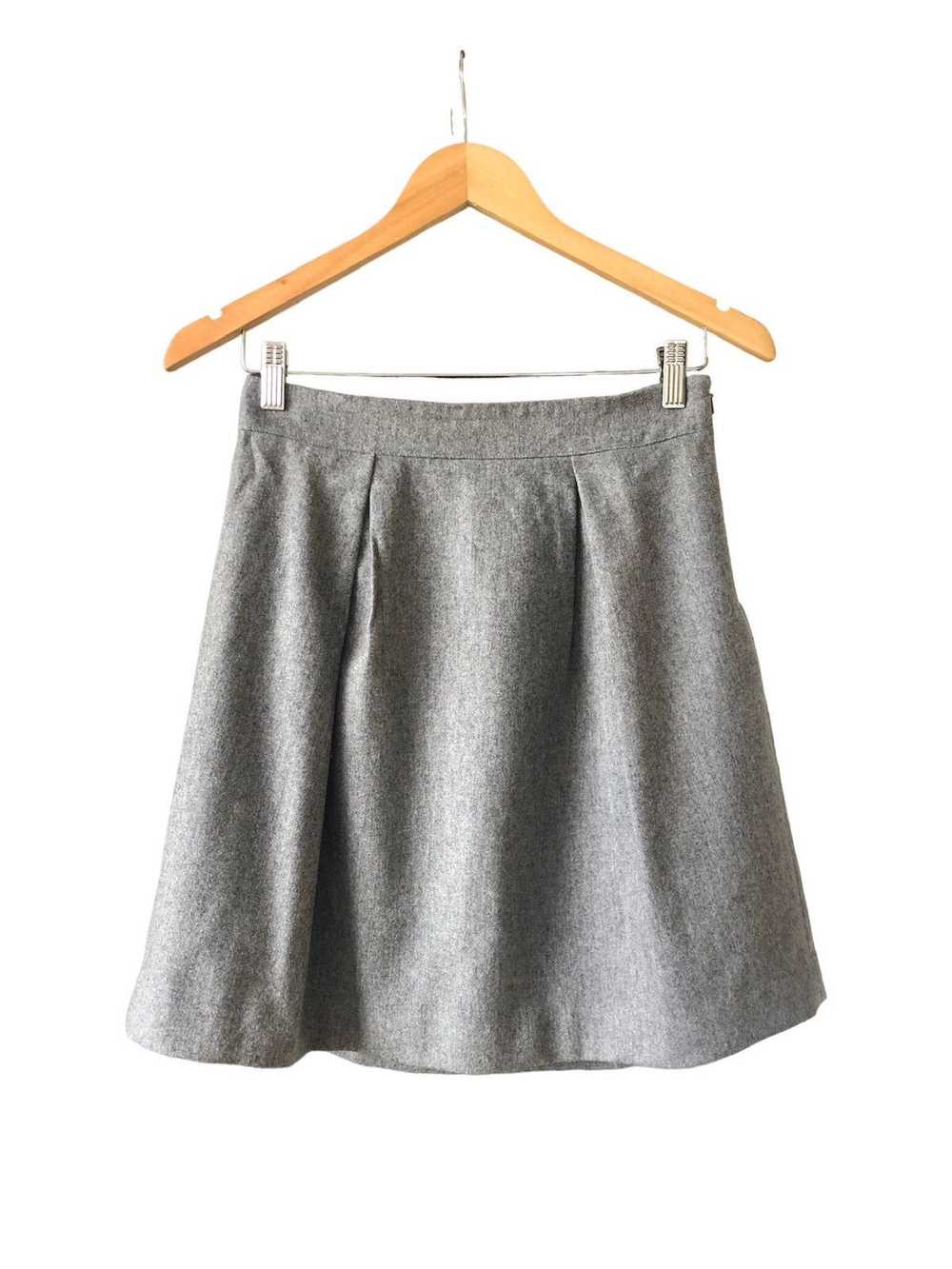 ミニスカート 25AW JIL SANDER Wool mini skirt gray Jil Sander Brushed Wool Mini Skirt | Wardrobe Icons