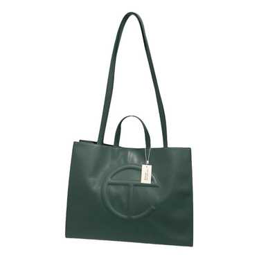 Telfar Medium Shopping Bag leather tote