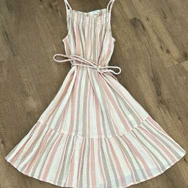 Beach Lunch Lounge Striped Dress