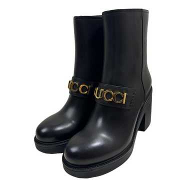 Gucci Leather ankle boots