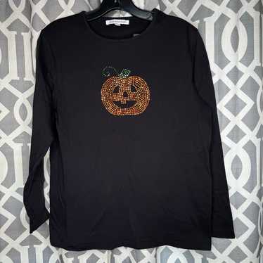 Mercer street studio Halloween long sleeve shirt v