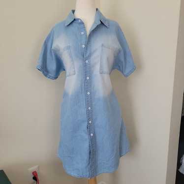 Denim Shirt Dress