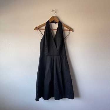 Kookai Black Halter Mini Dress