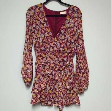 Altard State Maroon Floral Dress