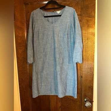 J. By J. Crew Chambray Shift Dress