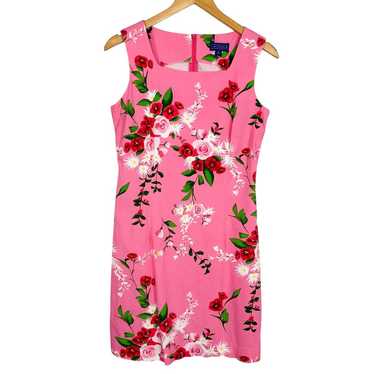 J. McLaughlin Pink Floral Sheath Dress