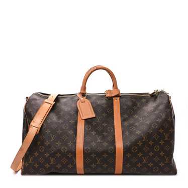 LOUIS VUITTON Monogram Keepall Bandouliere 55