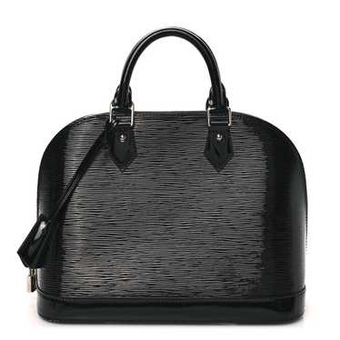 LOUIS VUITTON Electric Epi Alma PM Black