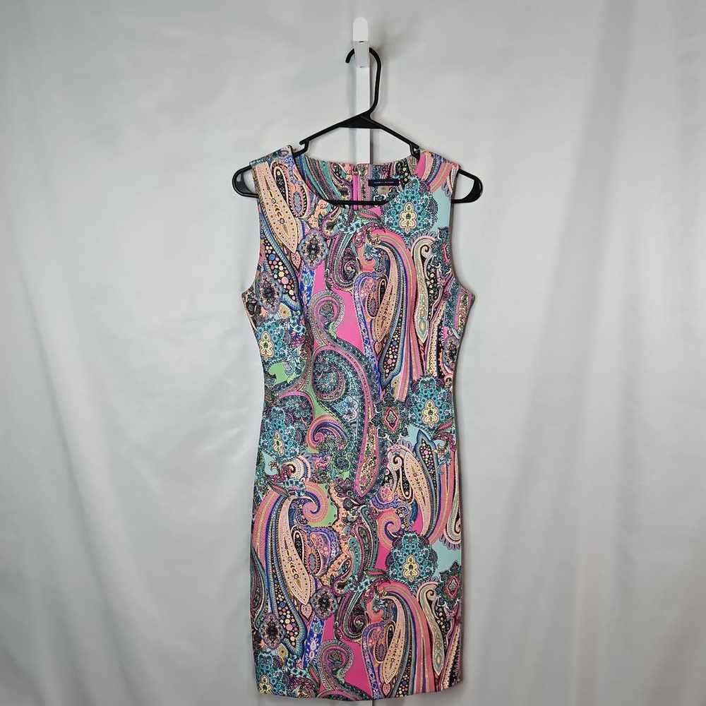 Tommy Hilfiger Multicolor Paisley Abstract Dress - image 1