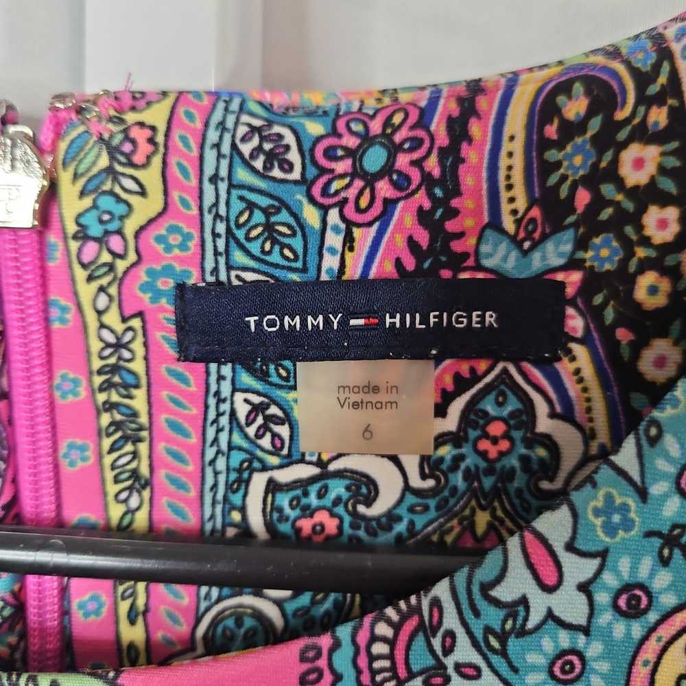 Tommy Hilfiger Multicolor Paisley Abstract Dress - image 2