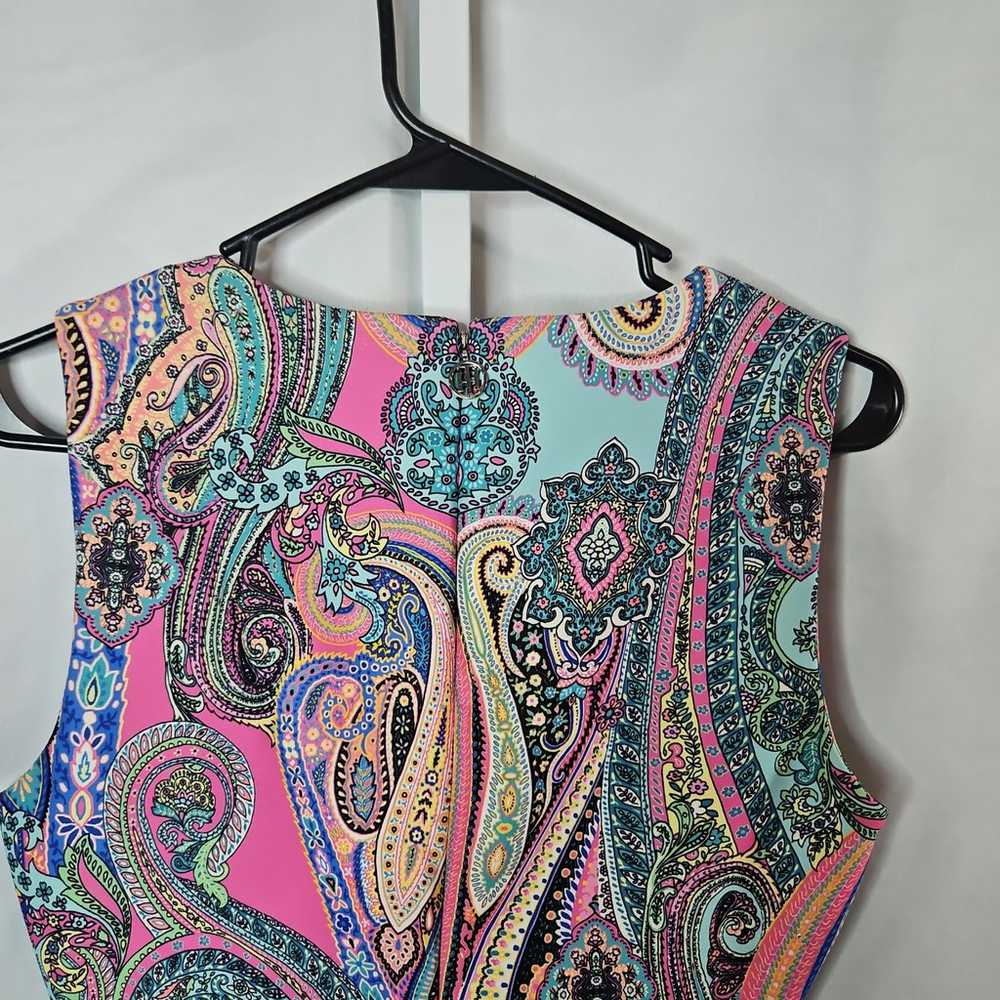 Tommy Hilfiger Multicolor Paisley Abstract Dress - image 3