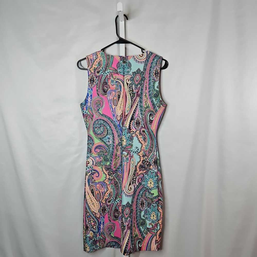 Tommy Hilfiger Multicolor Paisley Abstract Dress - image 7