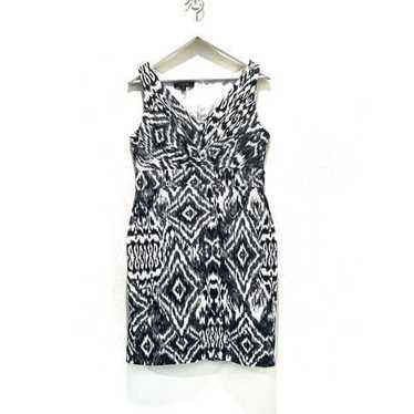 Lafayette 148 New York White Black Geo Tribal Visc