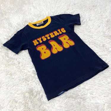 Hysteric Glamour T-shirt Big Logo Back Print Free