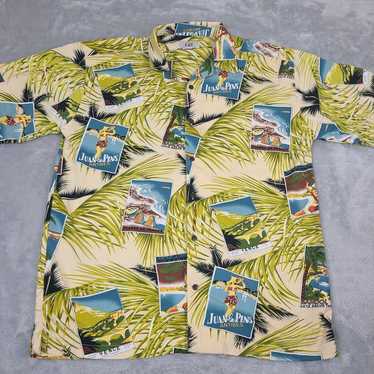 Vintage KAD Clothing Co. Hawaiian Camp Shirt Men's