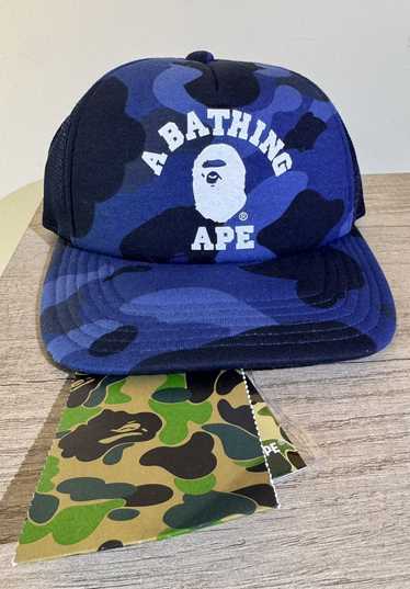 Bape Color Camo College Mesh Cap