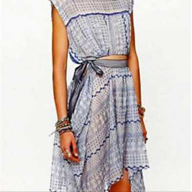 Free People New Romantics boho embroidered dress